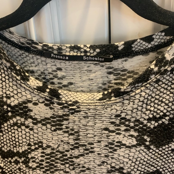 Proenza Schouler python light weight short sleeve - Picture 2 of 4